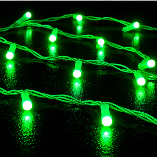 10M Pixel Green String Light (26/20 Bulb) (5 MM) (Print: 25M) ✨ - Image 3