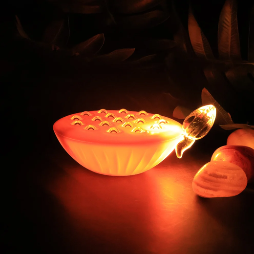 New Design Crystal Wick LED Diya 🪔 - Image 3