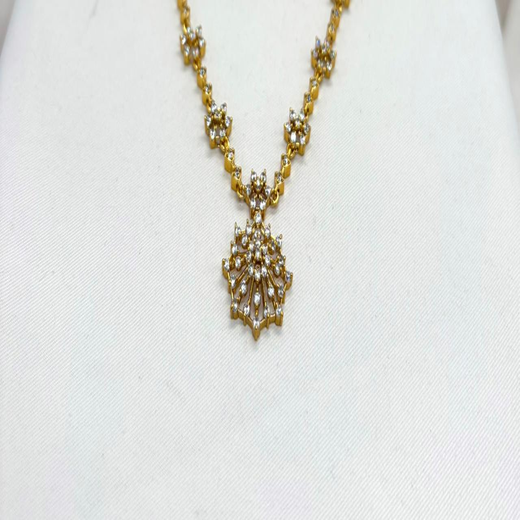 Gold Short Necklace - Image 2