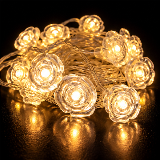 French Rose String Light (14 Rose)🌹 - Image 4