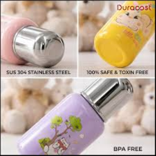 Printed Kids Steel Feeder Bottle (Imported) - Image 2