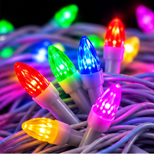 26M Rocket Multicolour String Light (56 Bulb) (Print: 36M) 🚀✨ - Image 2