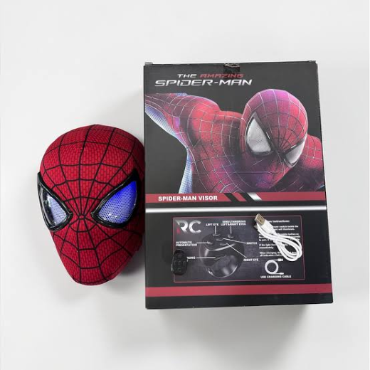 New Amazing Spidy 2 Red Eyes Flicker Mask - Ring Remote Control (Premium Quality) - Image 4