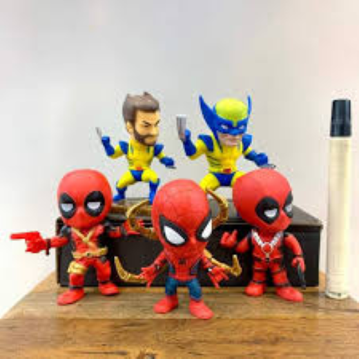 5 pcs Set- Wolvrine & Spidy Set - Image 3
