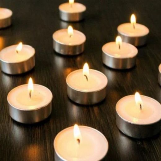 50 Scented Tea Light Wax Candle - Image 4