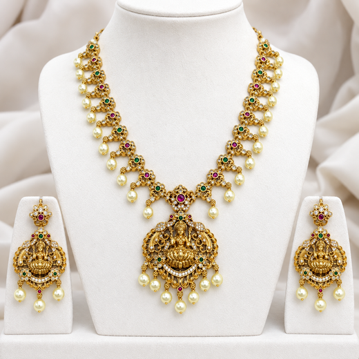 Short Gold Necklace | Artificial Gold Jewellery - Image 3