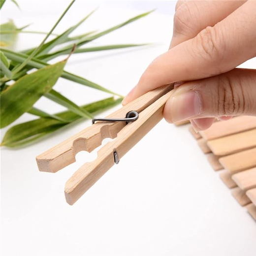 Wooden Cloth Clip (Pack of 20)
