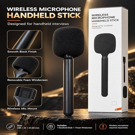 Wireless Microphone Handheld Stick