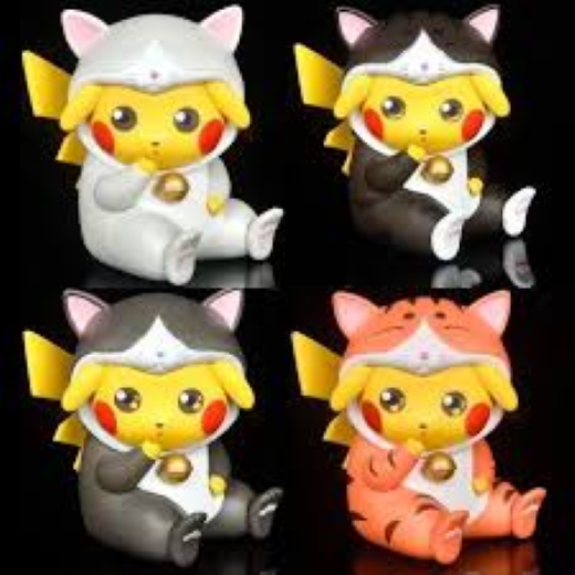 Cat Pekachu random color - Image 2