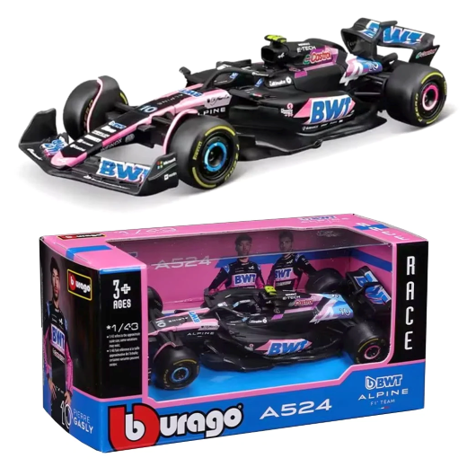 Burrago 1:43 F1 #10 Pirre gasly Die cast Car