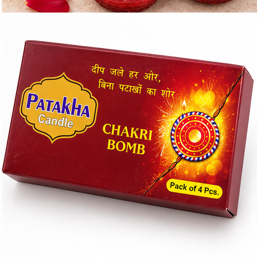Chakri Patakha Candle (Pack of 4) 🧨 - Image 4