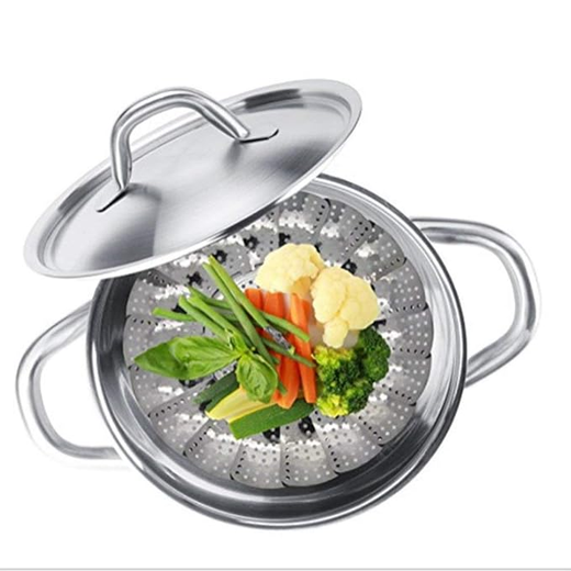SS Folding Steamer Basket - Image 2