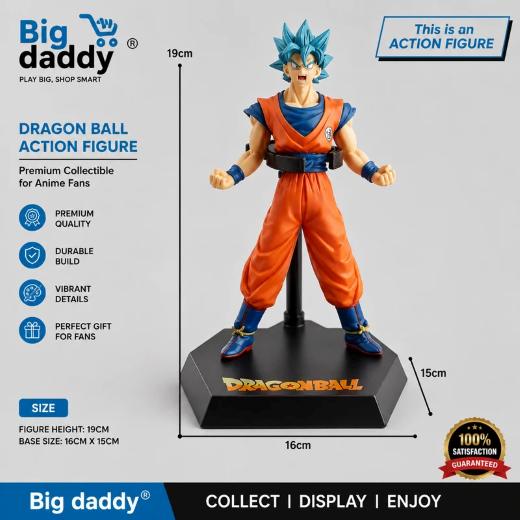 Goku Both hand up standing 19cm
