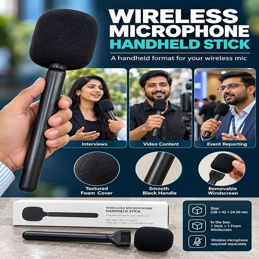 Wireless Microphone Handheld Stick - Image 2