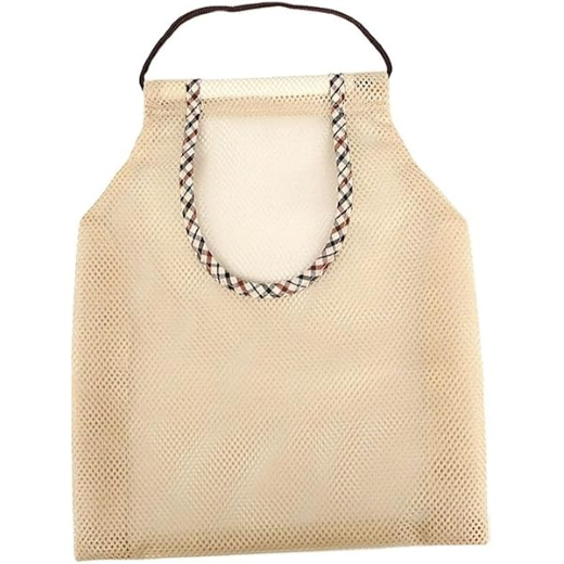 Cream Mesh Bag