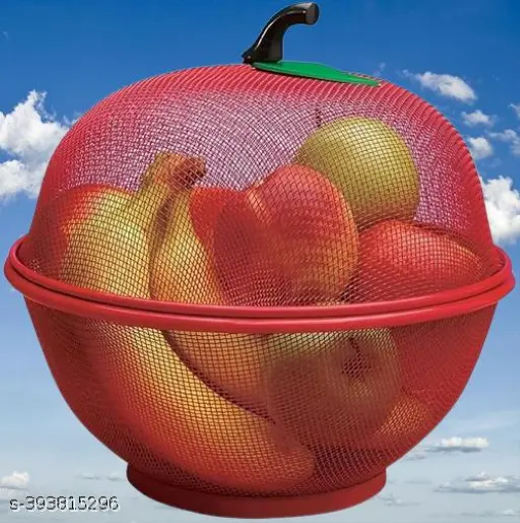 Apple Shape Net Fruits Basket - Image 3
