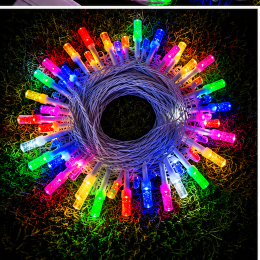 60M Cylinder Multicolour String Light 220 Bulb (Print 100M) ✨ - Image 3