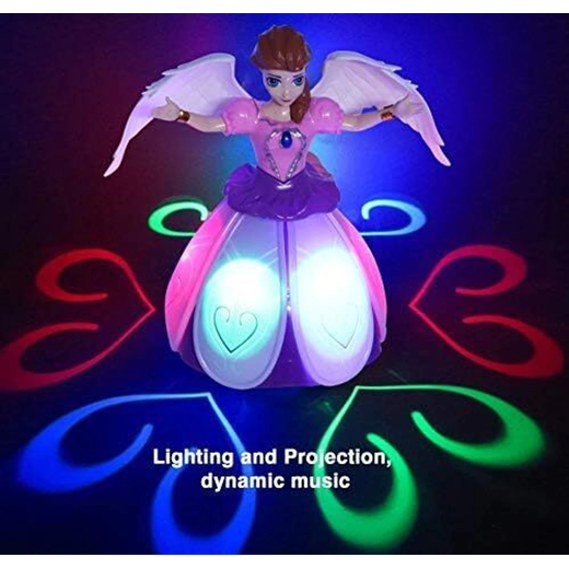 360 Degree Rotating Lighting Angel Girl - Image 2