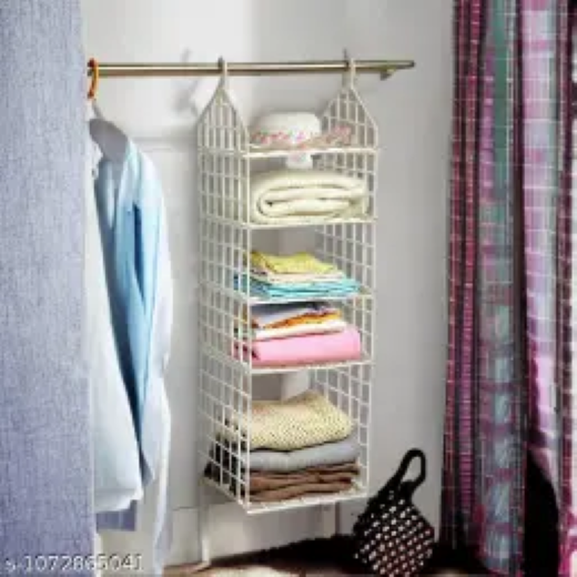 5 Layer Hanging Folding Cloth Rack - Image 3