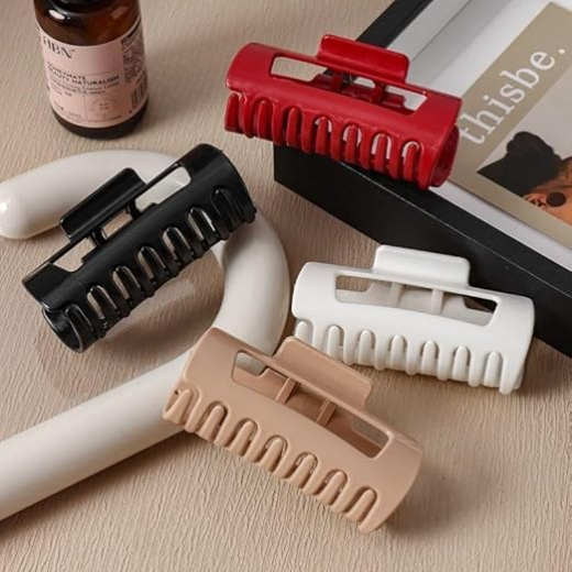 SOFT SILICONE HAIR CLAW CLIPS
