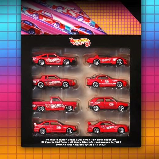 8pcs set - HW silver series 80th anniversary set - Image 3