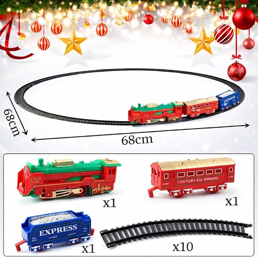 SMALL MERRY CHRISTMAS TRAIN - Image 4