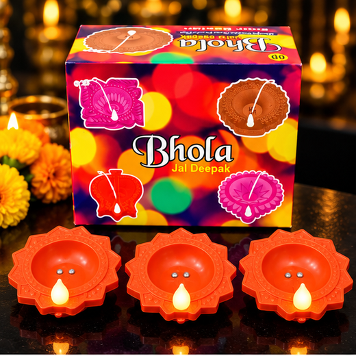 10 Piece Box Water Sensor Diya 🪔