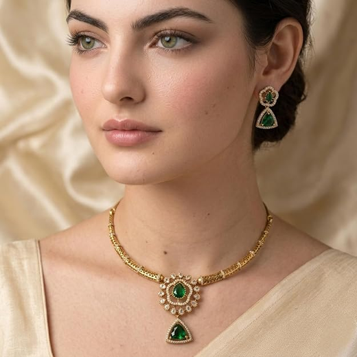 Victorian Short Kanti Necklace - Image 4