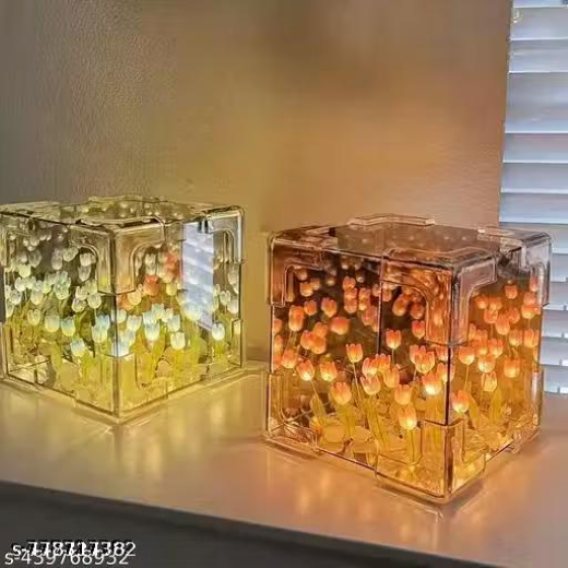 Square Tulip Lamp - Image 2