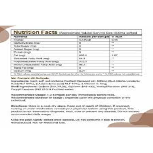 FLAX OMEGA NUTRITION - Image 3