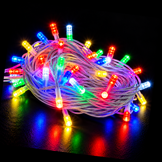 45M Cylinder Multicolour String Light (156 Bulb) (Print 80M) ✨ - Image 4