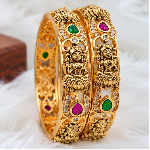 Bangles lotus flower & Laxmi Devi