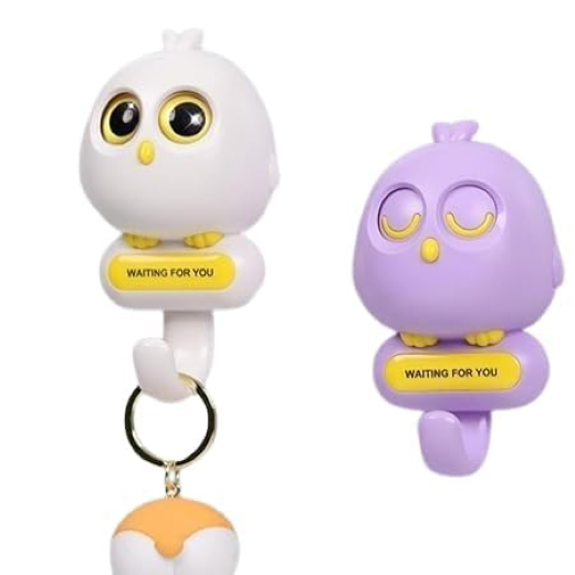 Owl Shape Wall Key Holder