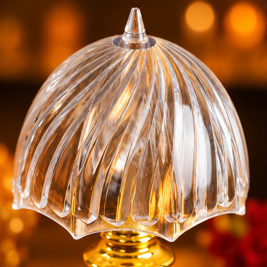Golden Pillar Crystal lamp ✨- (1 Piece Set) - Image 3