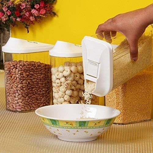 (Set of 6) 750ML Easy Flow Kitchen Container