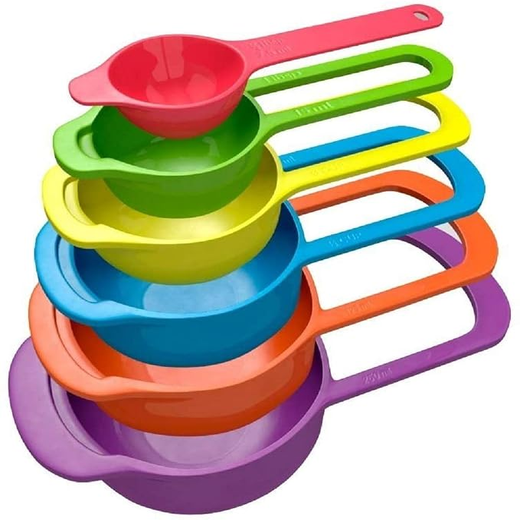 6Pcs Plastic Spoon Set
