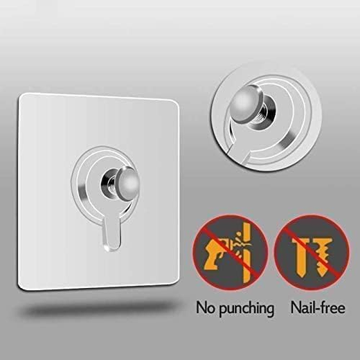 Transparent Nail Hooks for Photo Frames (Pack of 10) - Image 3