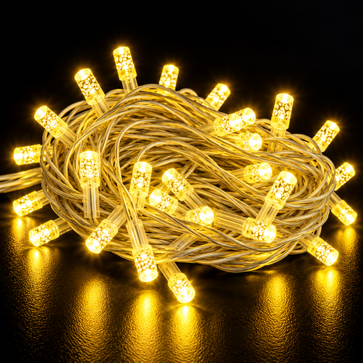 15M Cylinder Pinchu Warm White String Light (12 MM) (Print 25M) ✨