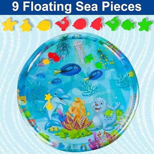 Round baby water play mat - Image 4