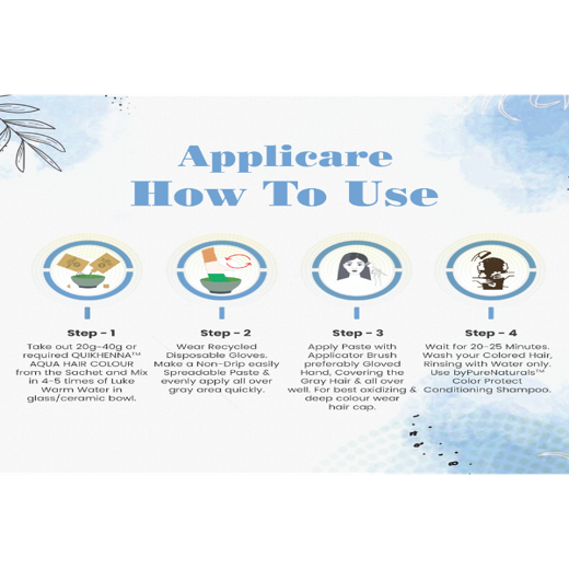 Aqua Powder 5G Light Golden Brown Hair Color For Unisex - Image 2