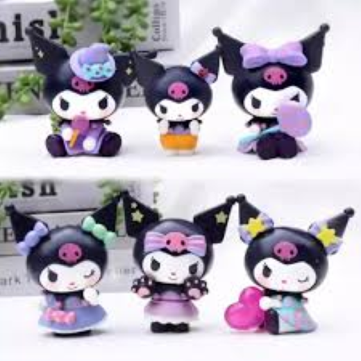 New Kuromi Black Set apr - Image 2