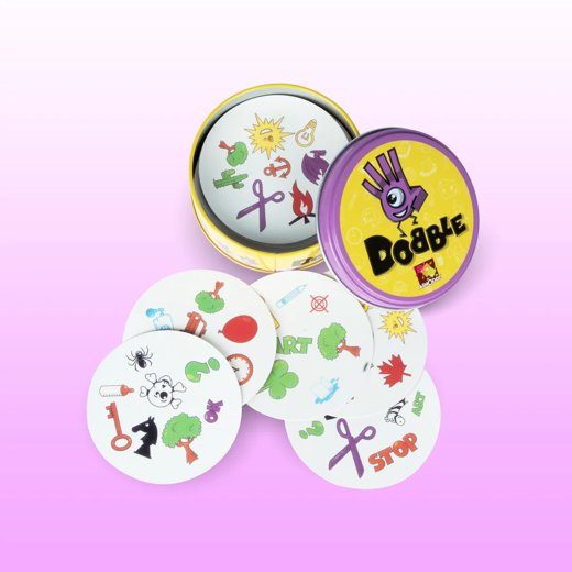 FLYI Dobble Card Game (55 Cards, 5 Games in 1) - Image 4