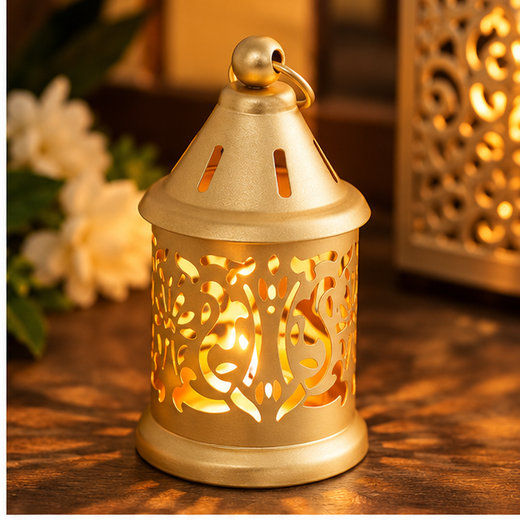 Mini Lantern Hanging For Tea Light Candles 🏮- (1 Piece)
