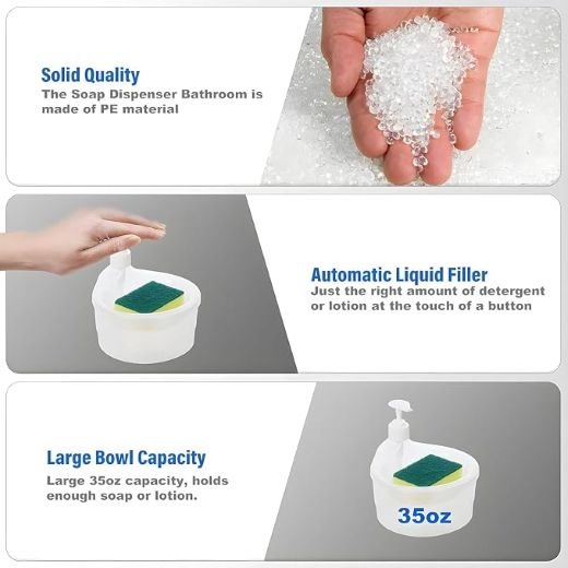 Double Layer Liquid Soap Dispenser - Image 4
