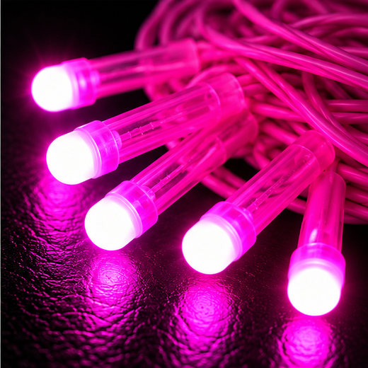 10M Pixel Still Pink String Light (26 Bulb) (5 MM) (Print 15M) ✨ - Image 4