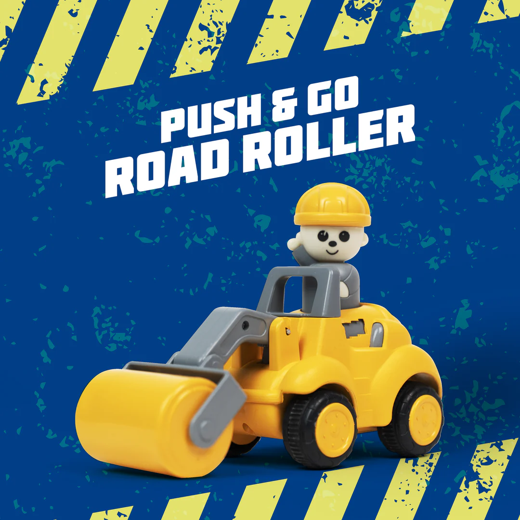 FLYI Friction Powered Push and Go Construction Truck Toys(2+ Years)