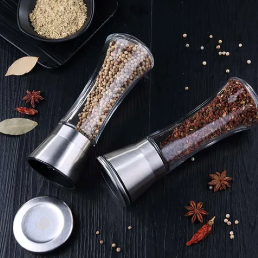 Big Glass Pepper Grinder - Image 2