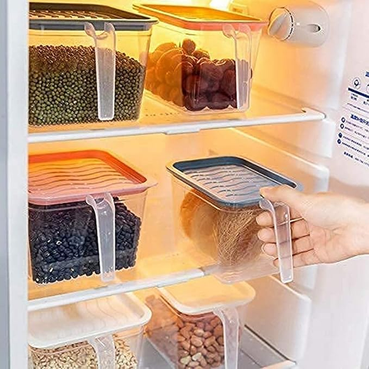 Set of 6 Refrigerator Handle Basket - Image 3