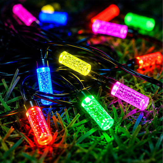 40M Long Fiber Multicolour String Light 82 Bulb (Print 60M) - Image 4