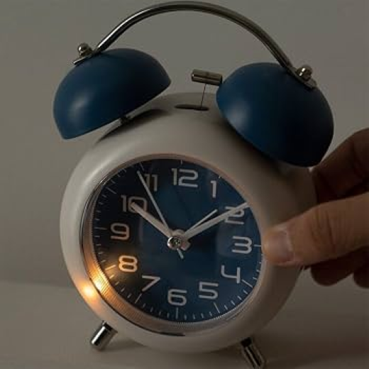 Small Twin Bell Clock - Image 2